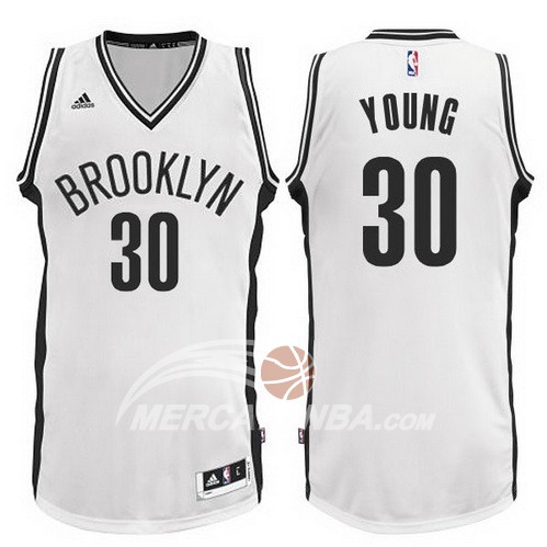 Maglia NBA Young Brooklyn Nets Blanco